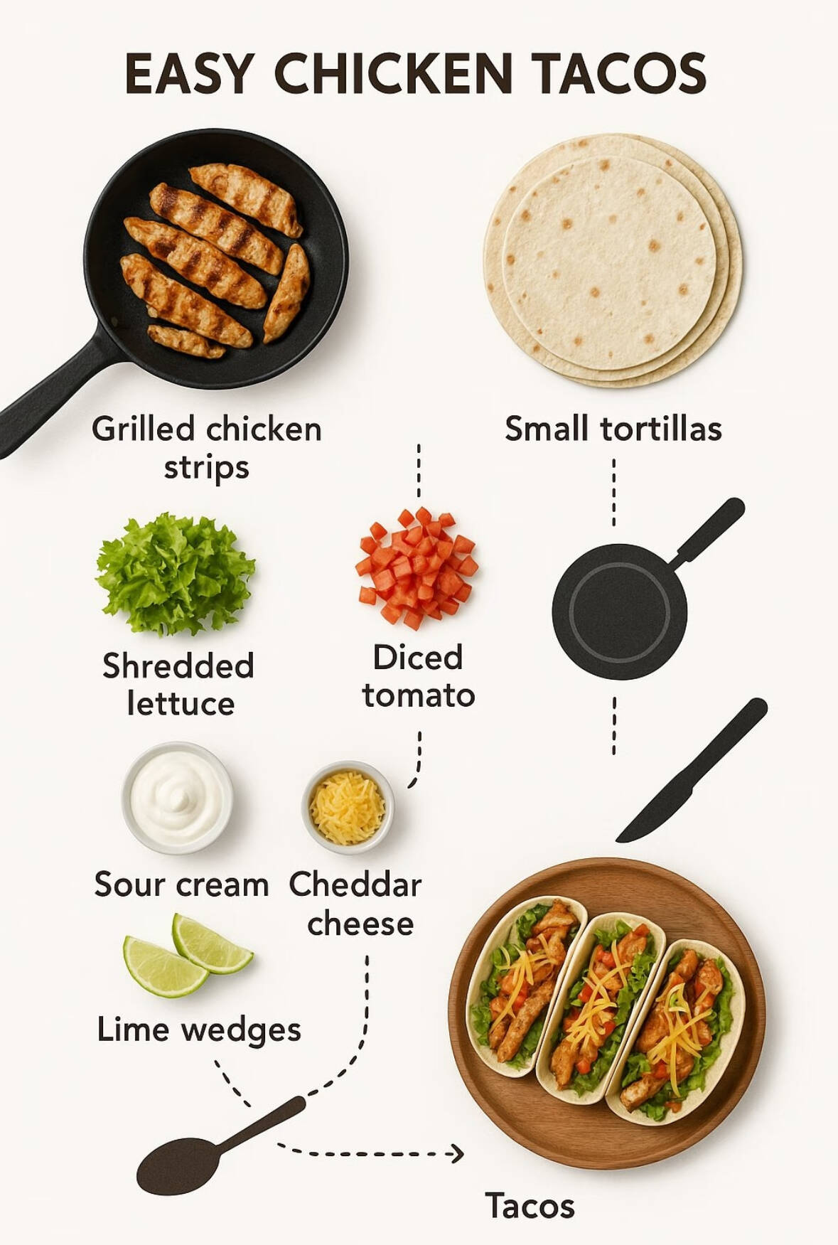 Easy Chicken Tacos